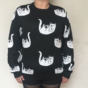 RIPNDIP pullover knit Falling Nermal sweater